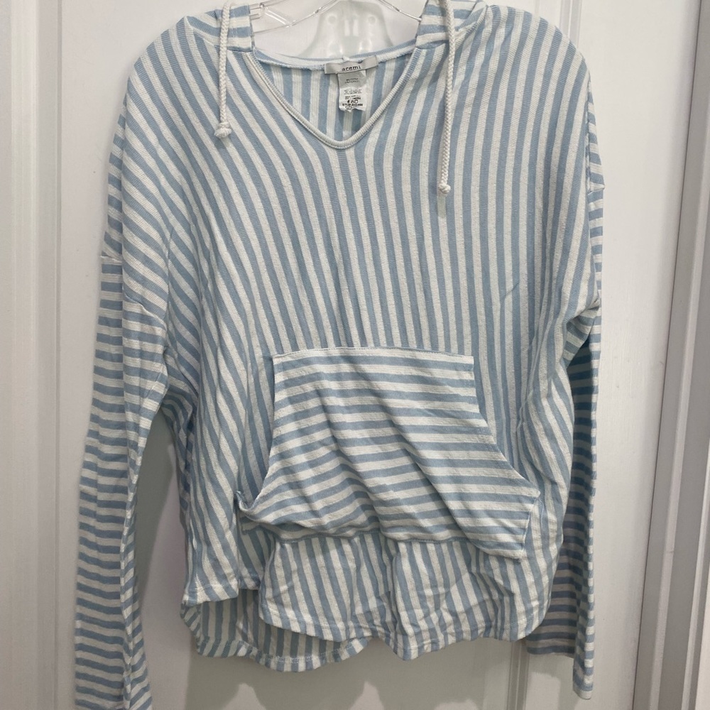 Acemi beach cover up/hoodie, Sz M